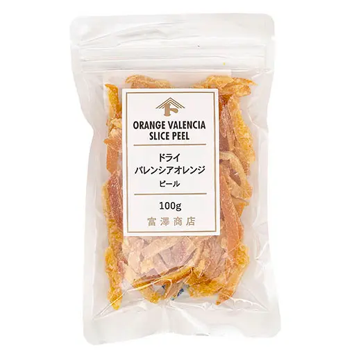 [fba-001-01] ドライバレンシアオレンジピール / 100g